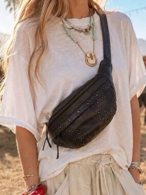 Free People Ana Adorned Sling Bag